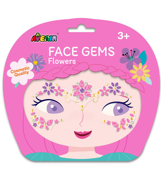 Face Gems Flower