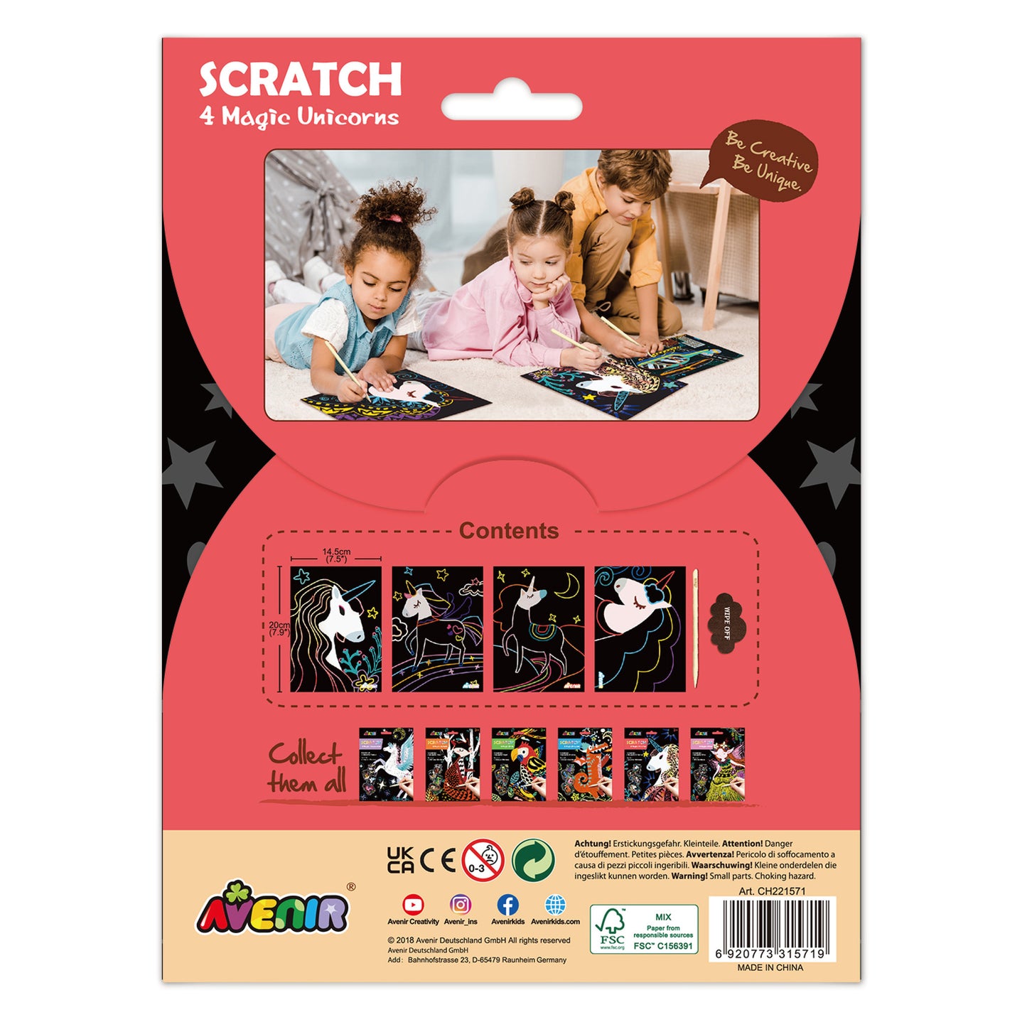 Scratch Magic Unicorn